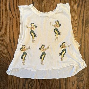 Flawless Hawaiian Hula Girl Tank